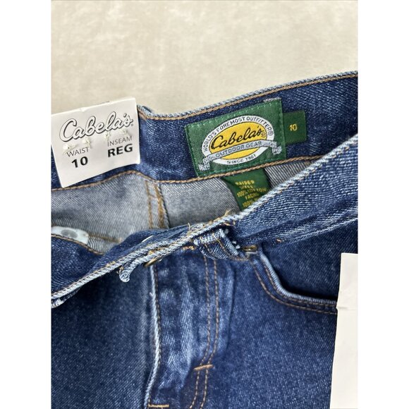 Cabelas Brush Pants Youth 10 Jeans Sportsman Hunting Fishing Outdoors Guard Kids - Picture 4 of 10